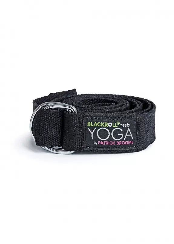 BLACKROLL® YOGA BELT - pasek do jogi najwyższej jakości, wspomagający utrzymanie i pogłębianie asan oraz ułatwiający rozciąganie