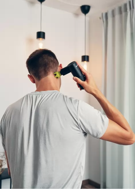 Miękka końcówka do masażu FASCIA GUN BLACKROLL® SOFT PEAKS